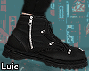 LC. Black Boots 'M.