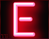 *Y*Neon-Letter E