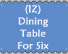 Dining Table For Six