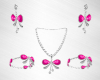 Bridget 5Pc Pink Set