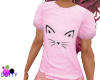 pink kitty child tshirt