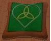 Celtic Heart pillow