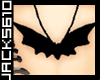 [JP]Bat Black Necklace