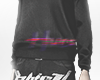 Knitted sweater blk