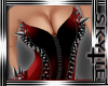 Red Spiked Corset 