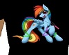 -x- rainbow rave pony