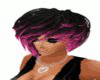 Vaydia Pink Black Hair