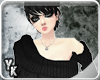 [YK] sexy sweater black