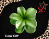 Green Claw Clip