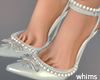 Baby Blue Jeweled Heels