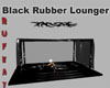 Black Rubber Lounger