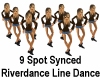 9 Spot Synced Riverdance