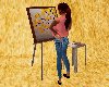 Animated Painting Easel