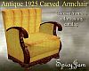 Antq 1925 Arm Chair Yelo