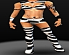 Sexy B&W outfit w/boots