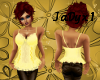 Soft Yellow Lace Corset