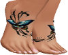 ~M~ Butterfly Feet