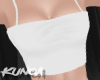 K| simple croptop wht