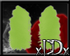 xIDx Green Dotty Warmers
