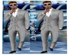 LV/M Beautiful Gray Suit