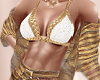 T- Shrug gold