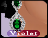 (V)Royal Emerald Earring