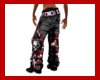 Rose skull pants (F)