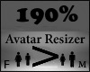 190% AVATAR SCALER