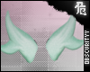 Lil Blue Reindeer Horns