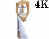 4K White & Silver Dress