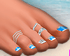 Feet v1 + Blue Nails