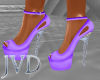 JVD Purple High Heels