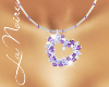 Purple Heart Necklace V2