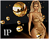 New Year Glow Gold Black