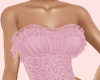 E* Pink Lace Gown