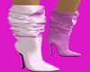 Two-Tone Pink Boots