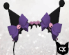 CK* Kuromi Ears Headband