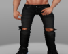 Ripped Black Jeans