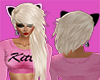 Cruzi Blonde/ kitty Ears