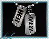 Her Daddy Dog Tags