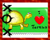 I love turtles stamp