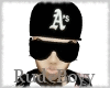 [RB] Blk A's Fitted Cap