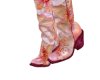 Becky's pink Floral boot