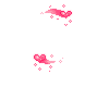 Pink Floating Hearts
