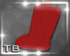 [TB] Fur Boot Red