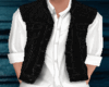 Black White Vest & Shirt