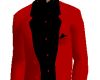 BURNT RED TUX&BLK SHIRT