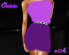 Dress Purple Fur