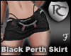Black Perth Rune Skirt