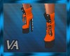 Spiked Boots F (orange)